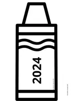 anteprima - Materiale di supporto/inclusione - CALENDARIO DEL GIORNO CRAYON - Pagina 1
