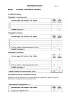 Vorschau - Klassenarbeiten - Erwartungshorizont Englisch EF Schreiben_Lesen - Deckblatt