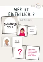 Vorschau - Spiele - Zuordnungsspiel - Muttertag/ Vatertag (wichtige Personen + die wichtigste Person) - Deckblatt