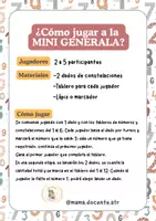 Vista previa - Juegos / Gamificación - Mini generala para imprimir *Juego Matemático - página 2