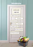 Vorschau - Poster - Botschaften als Türdeko für die Schulküche - Seite 1