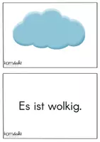Vorschau - Bildkarten - DaZ: Wort-Bildkarten zum Wetter - Seite 3