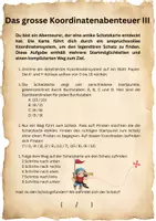 Vorschau - Arbeitsblätter - Das grosse Koordinatenabenteuer - Seite 3