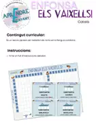 Vista previa - Refuerzo / NEE / Materiales de apoyo - Pack de jocs per treballar gènere i nombre, noms i verbs - Portada