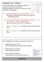 Vorschau - Arbeitsblätter - Flipbook/ Übersicht zur Kurvendiskussion ganzrationaler Funktionen - Seite 3
