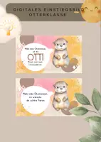 Vorschau - Präsentationen/Tafelbilder - Otterklasse digitale Begrüßung - Deckblatt