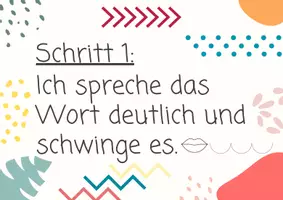 Vorschau - Merkblätter - "So schreibe ich Wörter Silbe für Silbe" - alphabetische Strategie - Seite 3