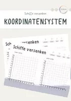 Vorschau - Arbeitsblätter - Schiffe versenken - Spielvorlage Koordinatensystem - Deckblatt