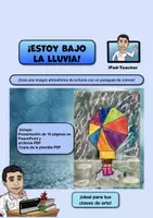 Vista previa - Unidades / Secuencias / Situaciones de Aprendizaje - ARTE, paso a paso: ¡Estoy bajo la lluvia! (PowerPoint, PDF) - Portada
