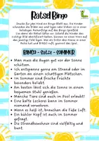Vorschau - Spiele - Rätsel BINGO - Thema SOMMER 🧩☀️🌴 - Seite 3