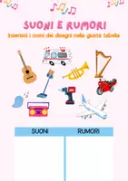 anteprima - Esercizi - SUONI E RUMORI - Pagina di copertina