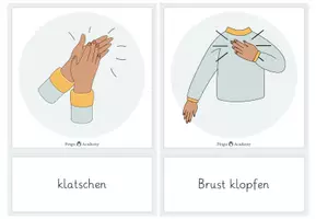 Vorschau - Bildkarten - Bodypercussion Bildkarten - Seite 2