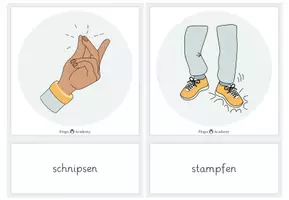 Vorschau - Bildkarten - Bodypercussion Bildkarten - Seite 3