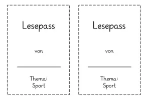 Vorschau - Arbeitsblätter - Materialpaket Lesepass Sport Satzverständnis Textverständnis - Seite 2