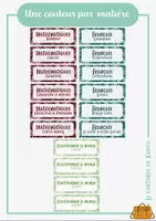 Aperçu - Affichage - Emploi du temps cycle 2 et 3 - Page 1