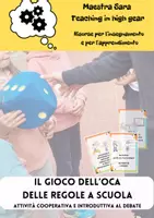 anteprima - Programmi scolastici / Materiali per docenti - Gioco dell'oca delle regole nel contesto scolastico - Pagina di copertina