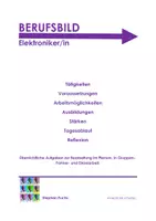 Vorschau - Arbeitsblätter - Berufsbild: Elektroniker/in - Deckblatt
