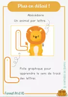 Aperçu - Jeux - Abécédaire J'écris l'alphabet - Page 1