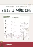 Vorschau - Arbeitsblätter - Growth Mindset - Ziele & Wünsche/ Selbstreflektion - Deckblatt