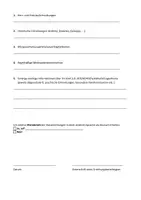 Vorschau - Anderer Materialtyp - Fragebogen mit Kontaktdaten und Gesundheitsinformationen - Seite 2