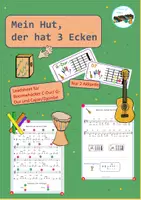 Vorschau - Arbeitsblätter - Mein Hut, der hat 3 Ecken - Liedbegleitung - Deckblatt