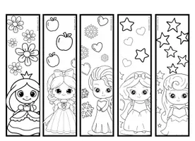 Vista previa - Manualidades / Dibujos para colorear - Puntos de libro para colorear 35 diseños - página 1