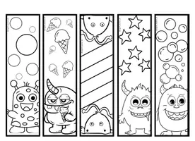 Vista previa - Manualidades / Dibujos para colorear - Puntos de libro para colorear 35 diseños - página 3