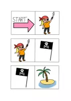 Vorschau - Spiele - Piraten-Domino/ Ich habe - Wer hat? - Deckblatt