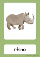 Vorschau - Bildkarten - Flashcards - Zoo animals - Seite 1