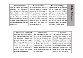 Vorschau - Arbeitsblätter - Leporello - Die Messe erklärt - Seite 1