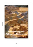 Vorschau - Arbeitsblätter - Lernheft: Ressourcenkonflikte und Ressourcenmanagement in den Mittleren Breiten und Subtropen in Europa - Seite 1