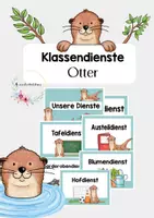 Vorschau - Poster - Otter Klassendienste Otterklasse - Deckblatt