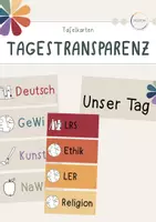 Vorschau - Anderer Materialtyp - Tagestransparenz - Farbkreis/ bunt - Deckblatt