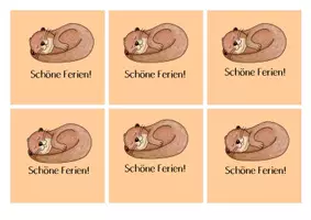 Vorschau - Bildkarten - Willkommens- und Feriengrüße Otter - Seite 3