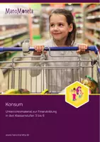Vorschau - Stundenentwürfe - Unterrichtsidee zum Thema Konsum - Deckblatt