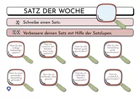 Vorschau - Präsentationen/Tafelbilder - PDF fürs Smartboard: Satz des Tages/Satz der Woche - Seite 3