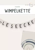 Vorschau - Anderer Materialtyp - Wimpelkette Leseecke - Beige/ Neutral - Deckblatt