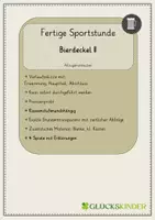 Vorschau - Stundenentwürfe - Bierdeckel II (Fertige Sportstunde) - Deckblatt