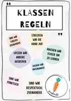 Vorschau - Mal- und Bastelvorlagen - Materialpaket - Classroom Management - Seite 1