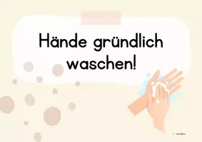 Vorschau - Poster - Hygieneregeln - Schulküchendeko im boho-Style - Seite 2