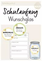 Vorschau - Bildkarten - Wunschglas (Ziele setzen in der Grundschule) - Deckblatt