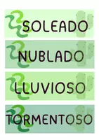 Vista previa - Tarjetas / Manipulativos - Calendario cactus - página 1