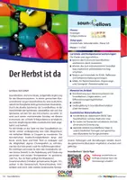 Vorschau - Stundenentwürfe - Der Herbst ist da - Soundbellows - Deckblatt