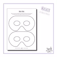 förhandsvisning - Mask spöke - försättsblad