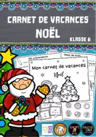 Vorschau - Arbeitsblätter - Carnet de Vacances: Noël (1. Lernjahr) - Deckblatt