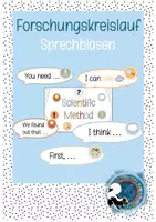 Vorschau - Experimente - Sprechblasen Scientific Method Forschungskreislauf CLIL Wortspeicher - Deckblatt