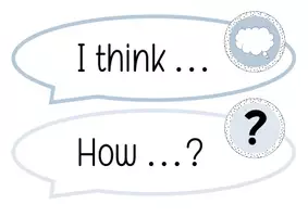 Vorschau - Experimente - Sprechblasen Scientific Method Forschungskreislauf CLIL Wortspeicher - Seite 1