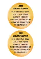 Vorschau - Mal- und Bastelvorlagen - GEBURTSTAGSSONNE - Vorlage zum Basteln - Seite 3