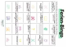 Vorschau - Spiele - Ferien-BINGO: Der spaßige Einstieg nach den Ferien - Seite 2