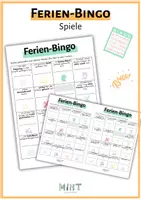 Vorschau - Spiele - Ferien-BINGO: Der spaßige Einstieg nach den Ferien - Deckblatt